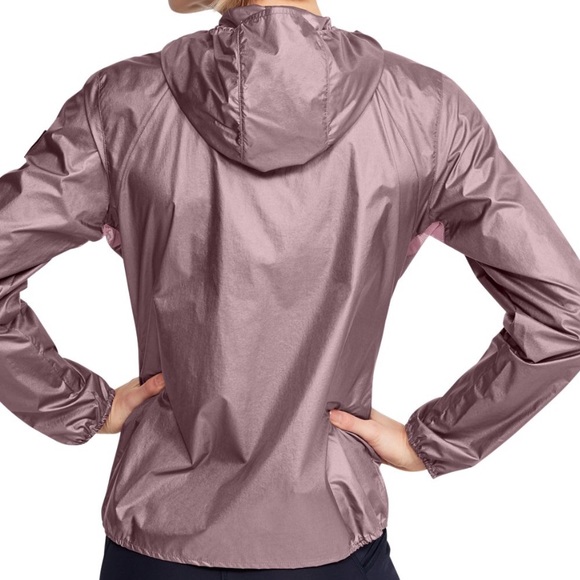 Under Armour UA Storm Pinkish Metallic Hood Jacket - Picture 2 of 10